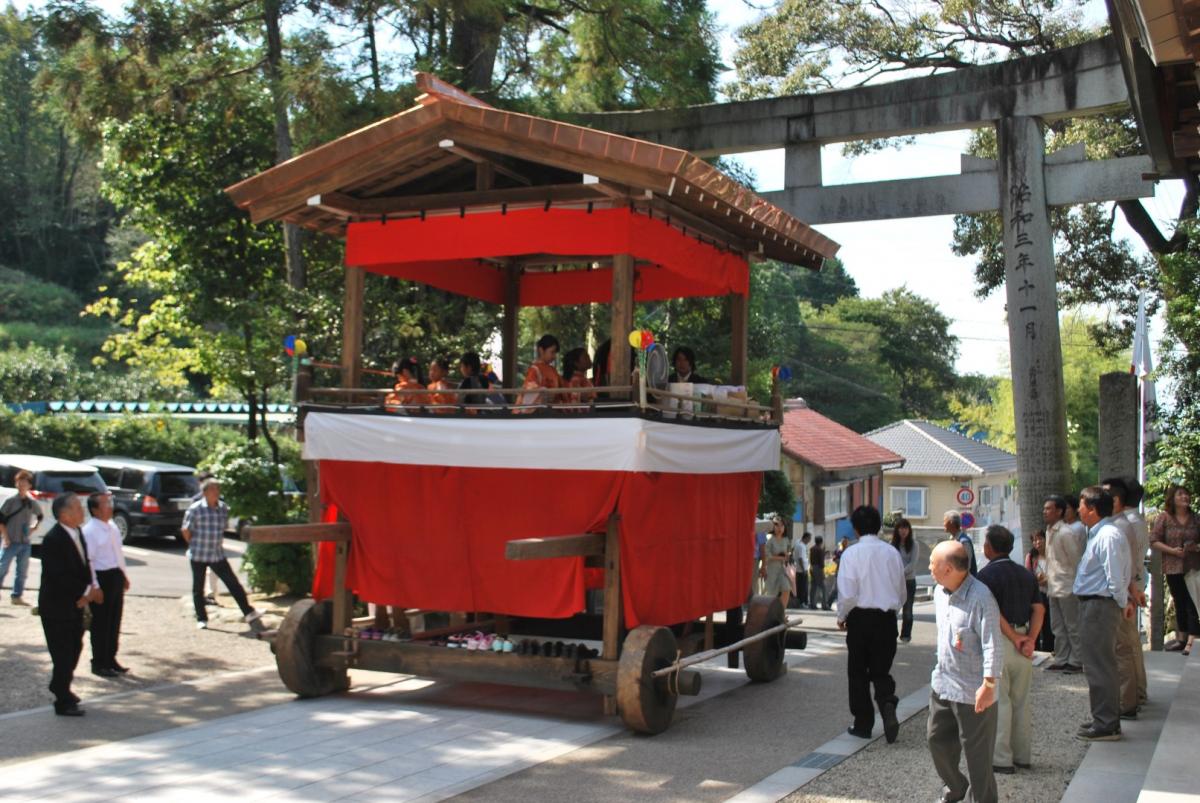 Oagata-jinja Shrine Annual Festival (Oagata-jinja Shrine Annual Grand Festival Chigoyama Hono)