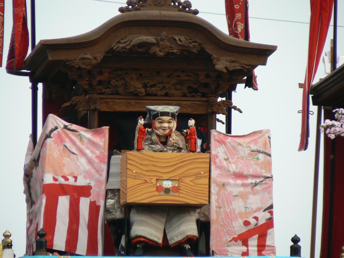 田中組_上山人形_傀儡師_近影